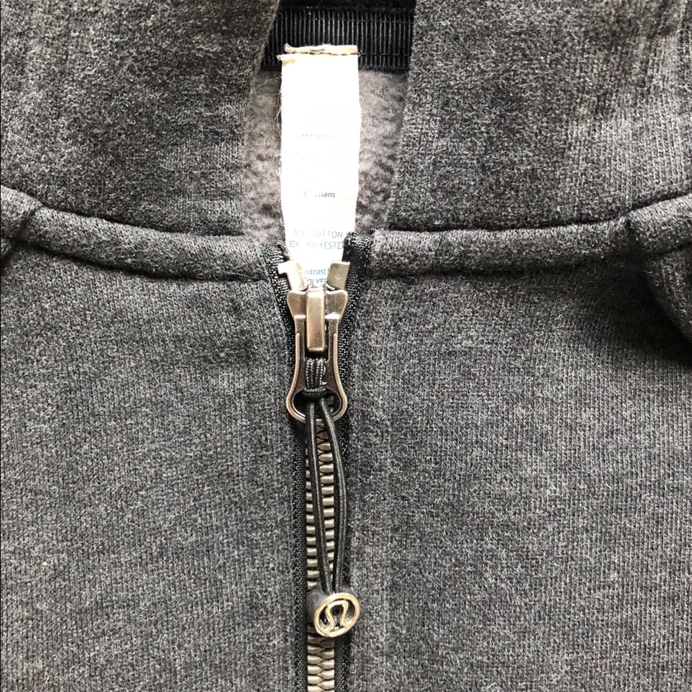 Lululemon Grey Scuba Hoodie - Picture 4 of 5